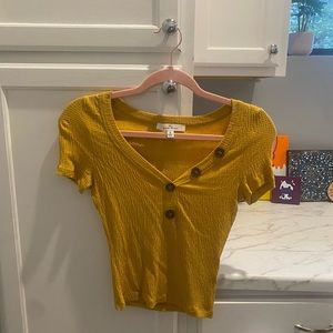 Yellow Button Shirt! :)